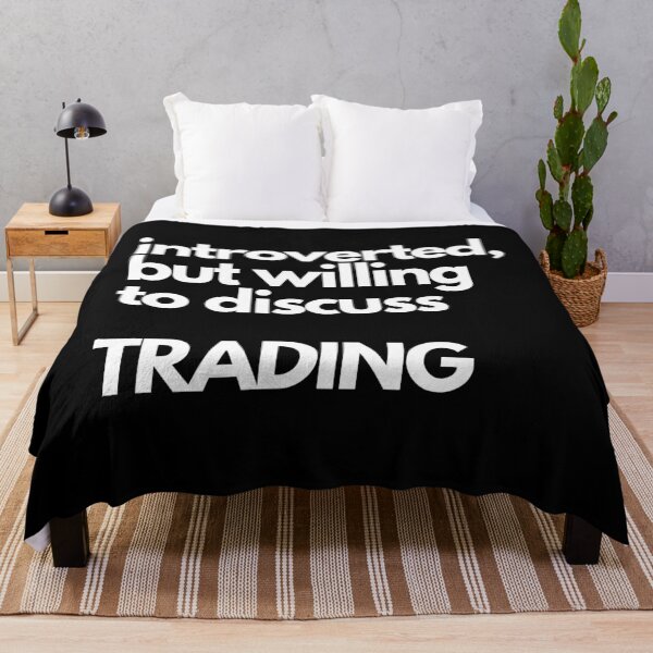 Item preview, Introverted, but willing to discuss TRADING designed and sold by nipsday.