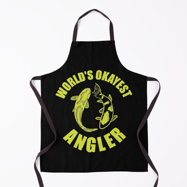 Item preview, World's Okayest Angler designed and sold by SweetbeStore.