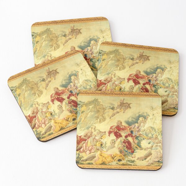 Item preview, DREAM OF RINALDO Antique Mythological French Tapestry designed and sold by BulganLumini.