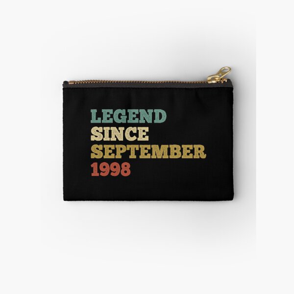 Item preview, legend since september 1998, vintage 1998 shirt, 23rd birthday shirt, 23rd birthday, september birthday shirt, september shirt, september birthday designed and sold by T-DESIGNEDZ.