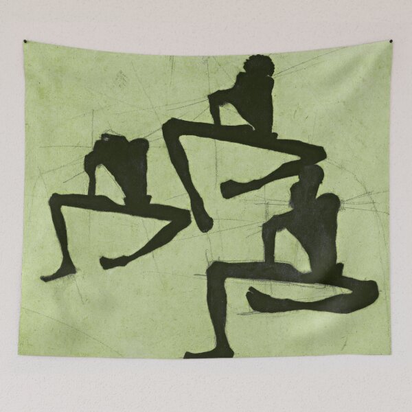 Item preview, Egon Schiele - Composition with Three Male Nudes,Nº,06. designed and sold by Vivanne-art.