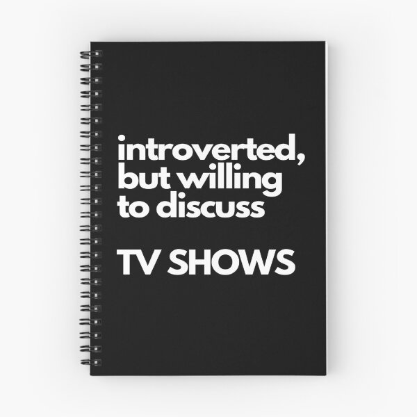 Item preview, Introverted, but willing to discuss TV SHOWS designed and sold by nipsday.