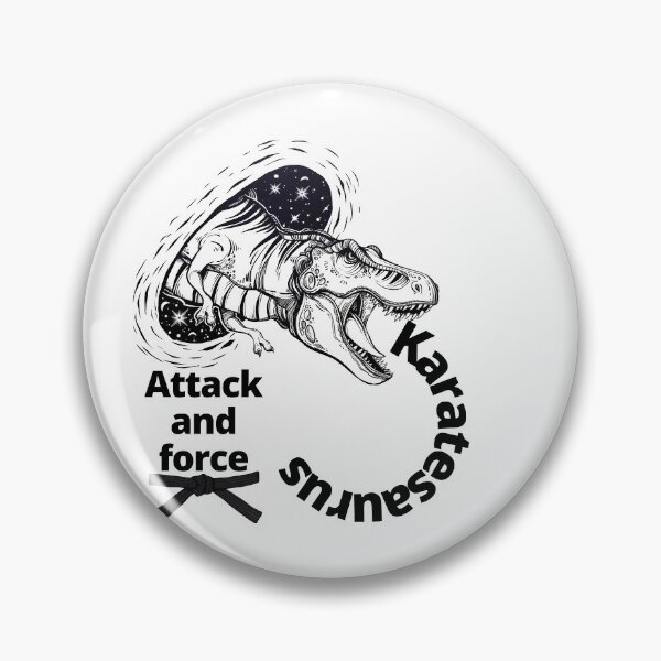 Item preview, karatesaurus rex karate funny, attack and strength designed and sold by RadBmd.
