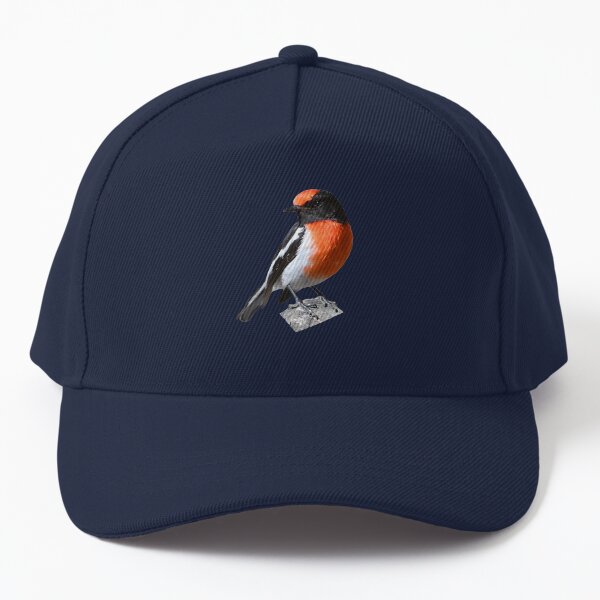 Red-capped Robin 5 Baseball Cap