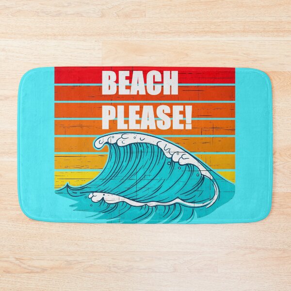 Item preview, Beach Please (with retro sunset.) designed and sold by CristalleLisa.