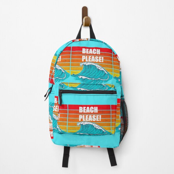 Item preview, Beach Please (with retro sunset.) designed and sold by CristalleLisa.