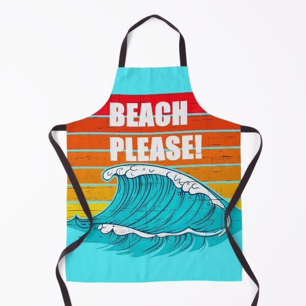 Item preview, Beach Please (with retro sunset.) designed and sold by CristalleLisa.