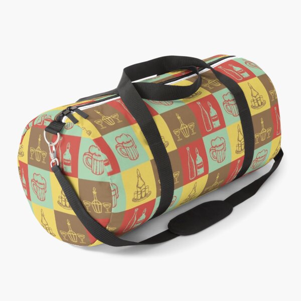 Item preview, Beer pattern with blue and yellow, brown designed and sold by theblackWolf51.