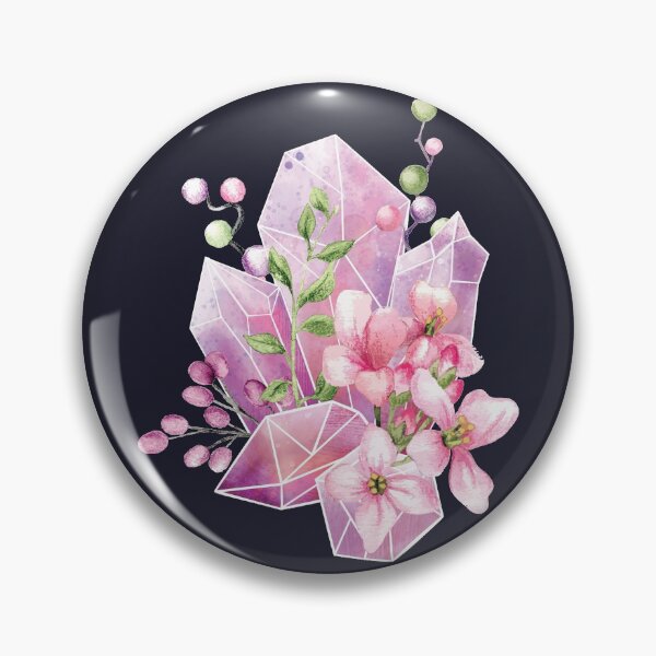 Item preview, Pink Floral Crystals designed and sold by Alicia Chee.