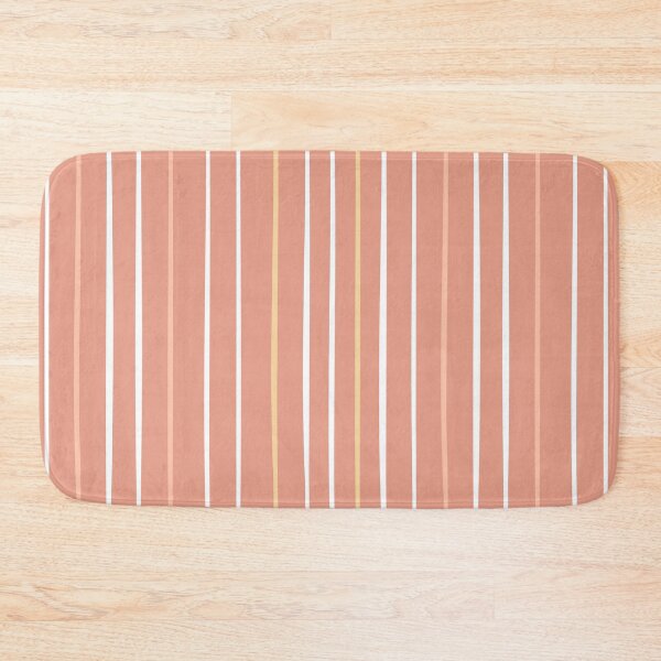 Item preview, Red seamless patterns with yellow white lines designed and sold by essskina.