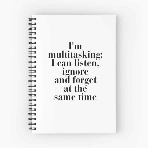 Item preview, I'm multitasking designed and sold by BlackLineWhite.