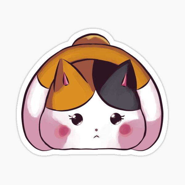 FFXIV Fat Cat Group - Pusheen Style Sticker for Sale by Yasmin Walji