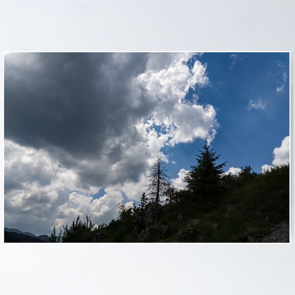 Item preview, Approaching Thunderstorm - Silhouetted Treetops and Ominous Clouds designed and sold by Georgia Mizuleva.