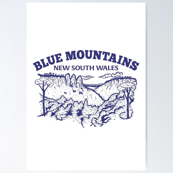 Item preview, Blue Mountains Shirt - New South Wales (NSW), Australia designed and sold by nicgfx.