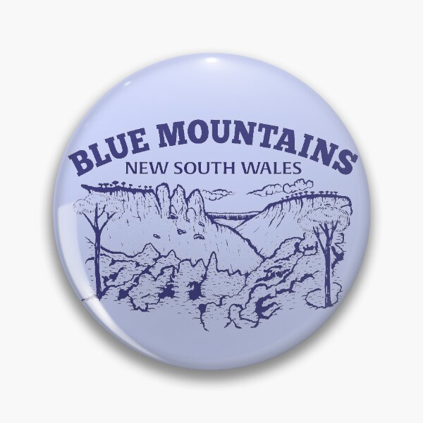 Artikelvorschau, Blue Mountains Shirt - New South Wales (NSW), Australien entworfen und verkauft von nicgfx.