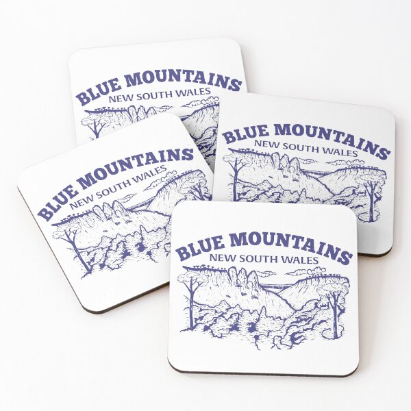 Artikelvorschau, Blue Mountains Shirt - New South Wales (NSW), Australien entworfen und verkauft von nicgfx.