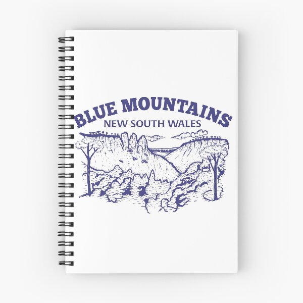 Artikelvorschau, Blue Mountains Shirt - New South Wales (NSW), Australien entworfen und verkauft von nicgfx.