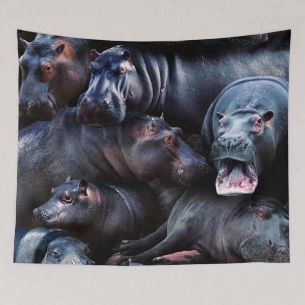 Item preview, Hippopotamuses designed and sold by MaxencePierrard.