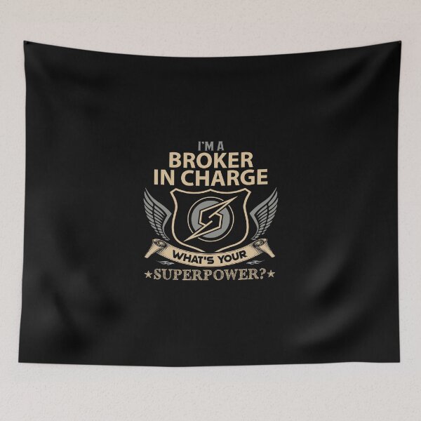 Item preview, Broker In Charge T Shirt - Superpower Job Gift Item Tee designed and sold by jennynicho.