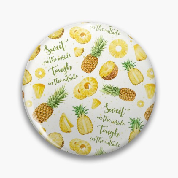 Artikelvorschau, Innen süß, außen hart Ananas entworfen und verkauft von KrisInStitches.