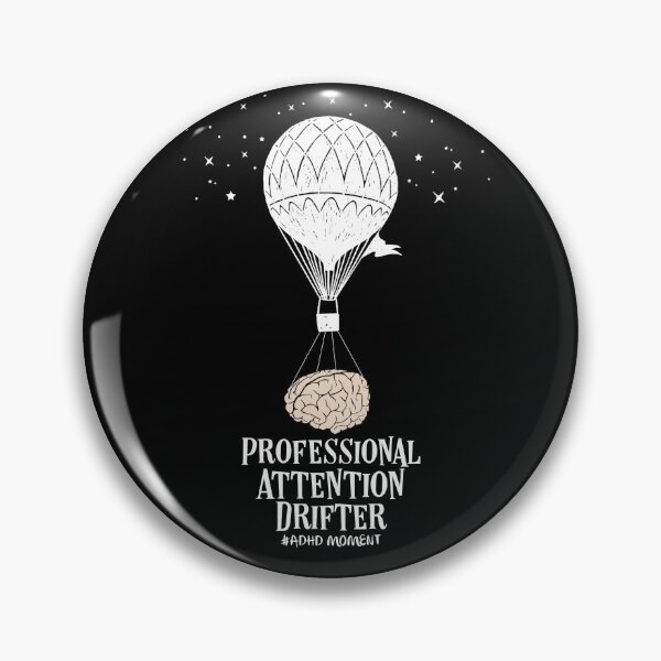 Item preview, #ADHD - Professional Attention Drifter Brain, Attention Deficit Hyperactive Disorder designed and sold by MJDezigns.