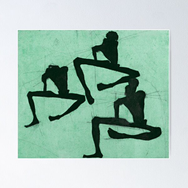 Item preview, Egon Schiele - Composition with Three Male Nudes,Nº,09. designed and sold by Vivanne-art.