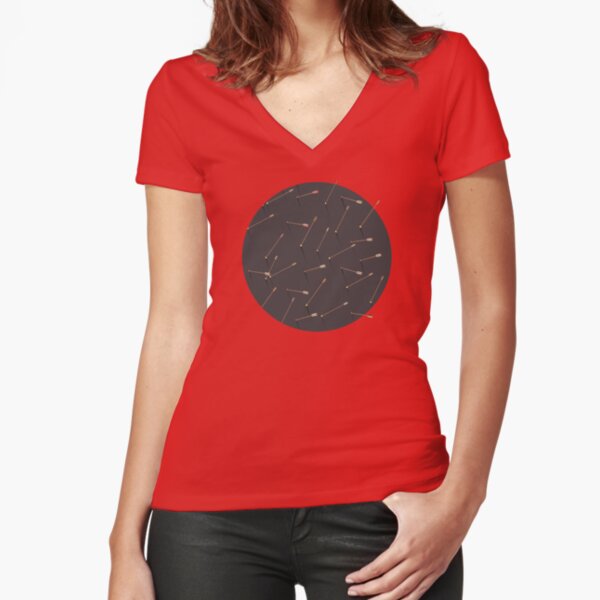 Fitted V-Neck T-Shirt