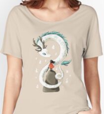 Camiseta ancha espíritu de dragón