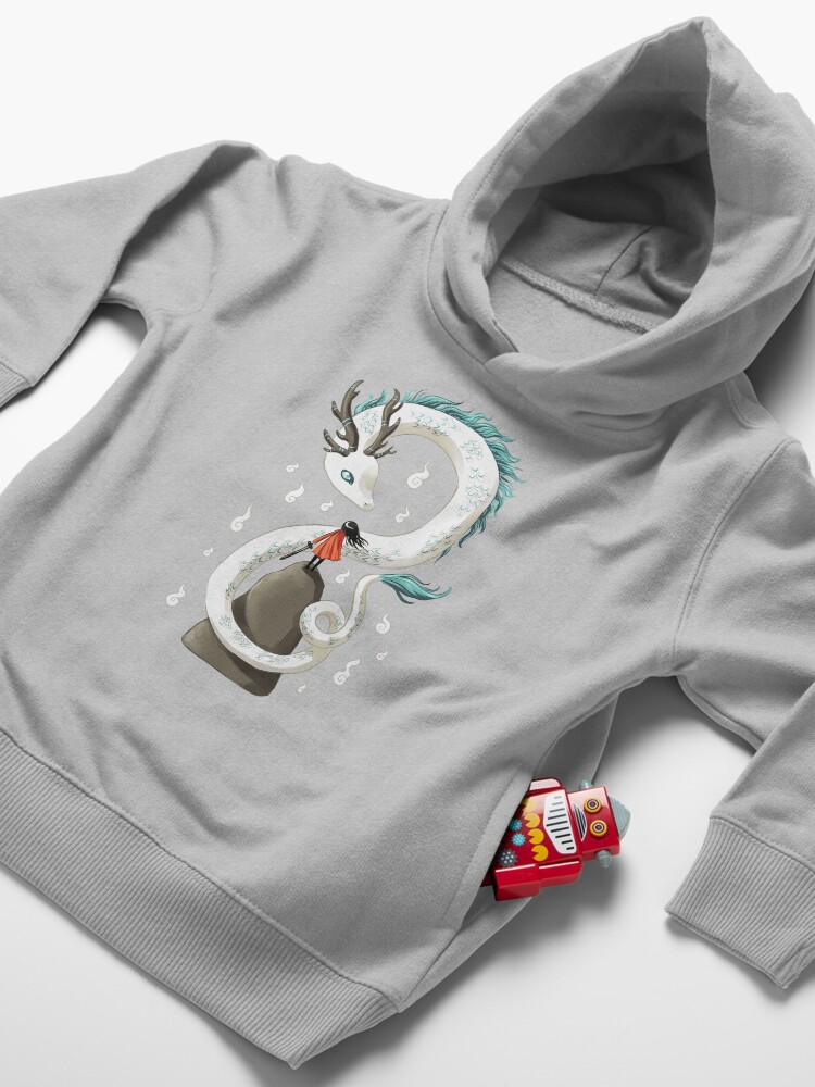 Alternate view of Dragon Spirit Toddler Pullover Hoodie