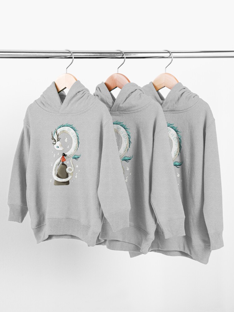 Alternate view of Dragon Spirit Toddler Pullover Hoodie