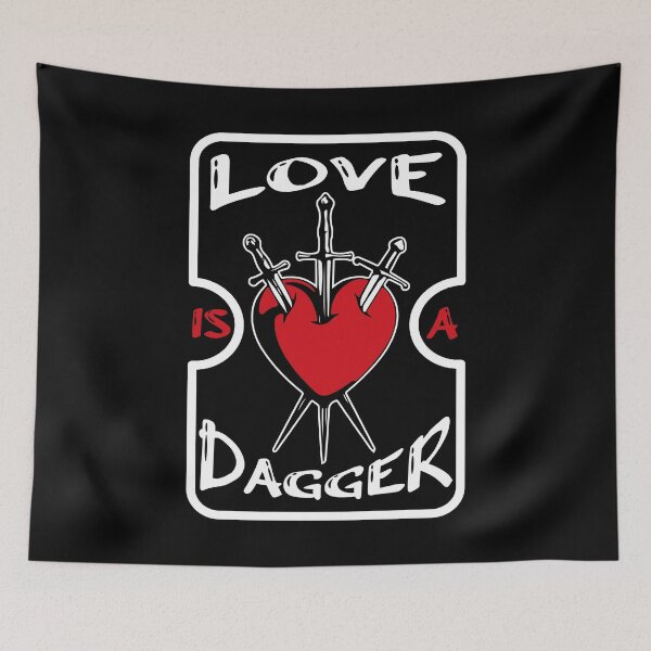 Item preview, Love Is A Dagger | V4 designed and sold by Rizty.