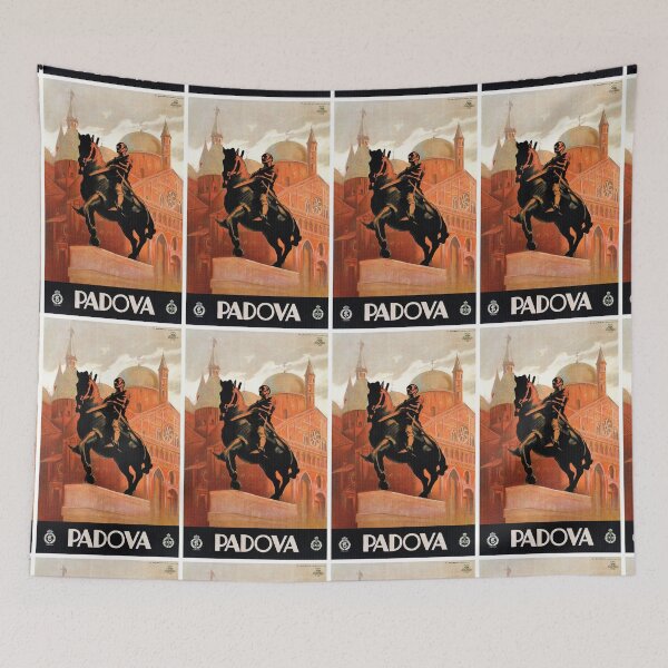 Item preview, Vintage Padua Padova Italian travel, horse rider statue designed and sold by aapshop.