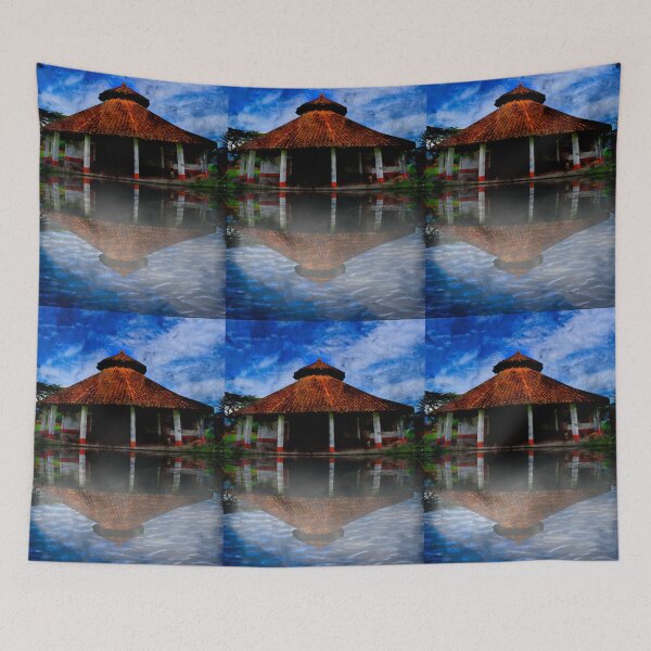 Item preview, A Pagoda Reflection designed and sold by alabca.