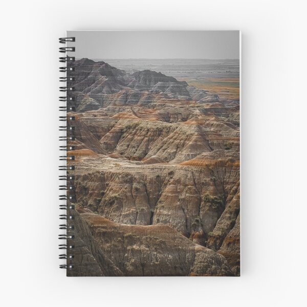 Aperçu de l'œuvre Vallée de la Rivière Blanche, Les Badlands créée et vendue par Nathan Pipkorn.