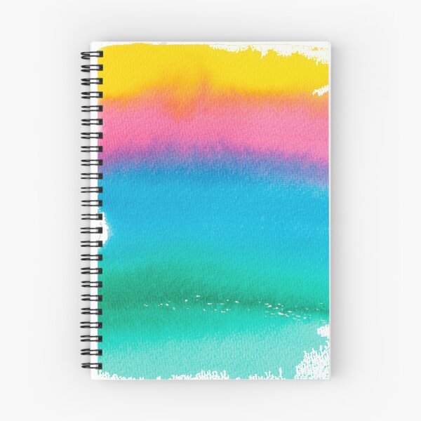 Item preview, Multicolored Spiral Notebooks, Hardcover designed and sold by Count Timer.