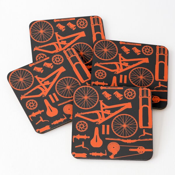 Item preview, Bike Parts Rusty Orange designed and sold by Kim Gauge.