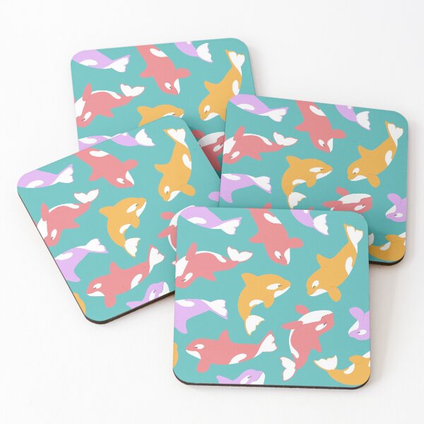 Item preview, Cute orcas designed and sold by scribbli.