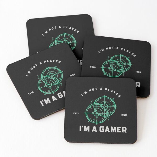Item preview, I'M NOT A PLAYER I'M A GAMER designed and sold by HappyBright.