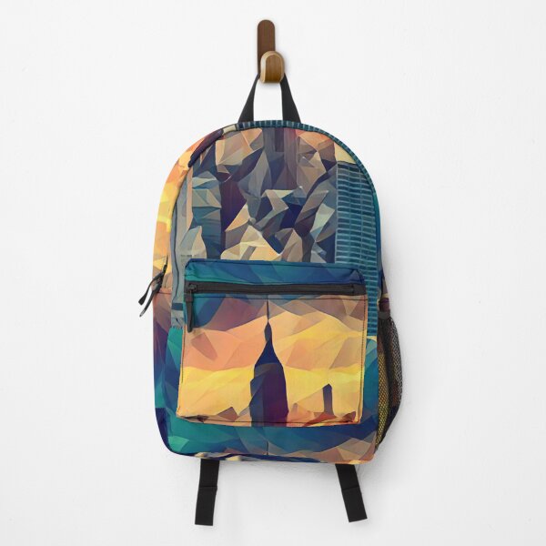 Item preview, New York Skyline - Low Poly Art - MM0013LPAD1 designed and sold by MktngMultiverse.