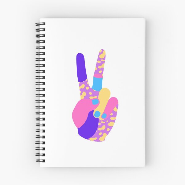 Item preview, Multicolored Spiral Notebooks, Hardcover designed and sold by Count Timer.