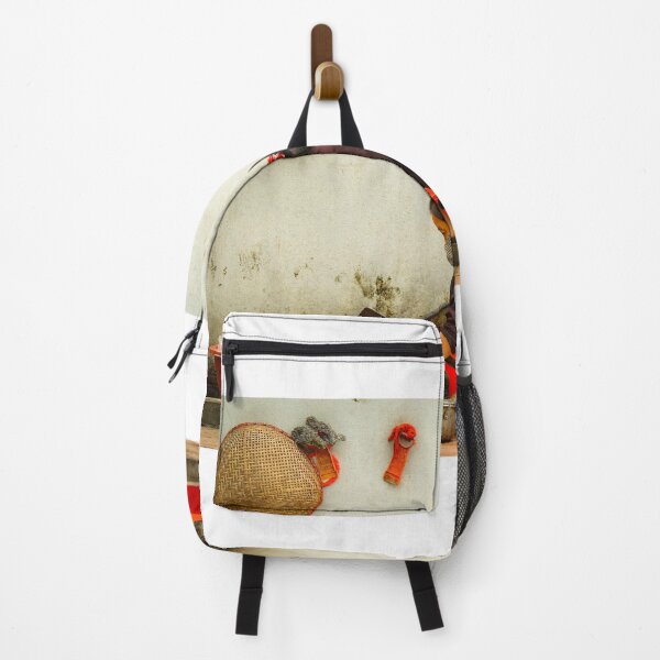 Item preview, Vietnamese woman preparing food on a street  designed and sold by Anita van Gendt.