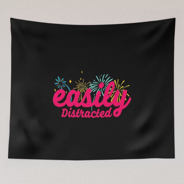 Item preview, #ADHD - Easily Distracted, Attention Deficit Hyperactive Disorder designed and sold by MJDezigns.