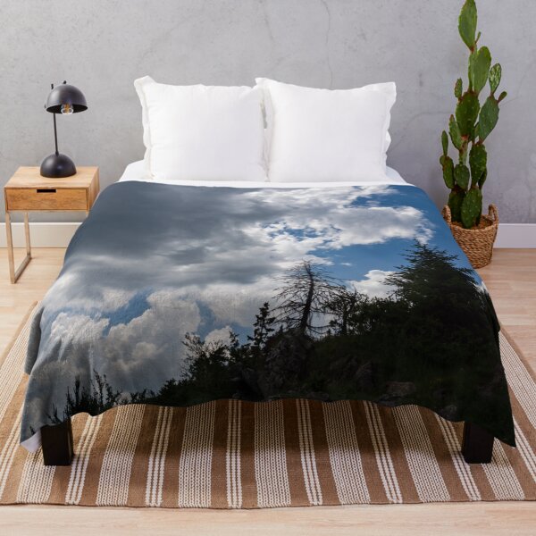 Item preview, Approaching Thunderstorm - Silhouetted Treetops and Ominous Clouds designed and sold by Georgia Mizuleva.