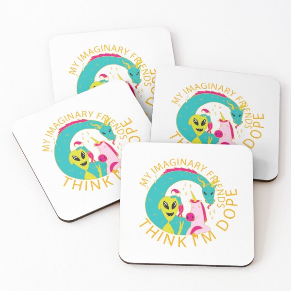 Item preview, My Imaginary Friends think i'am dope  designed and sold by TRIBExSPACE.