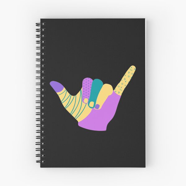 Item preview, Multicolored Spiral Notebooks, Hardcover designed and sold by Count Timer.