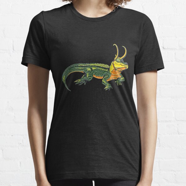 Loki gator Alligator loki Croki Crocodile God of mischief Essential T-Shirt