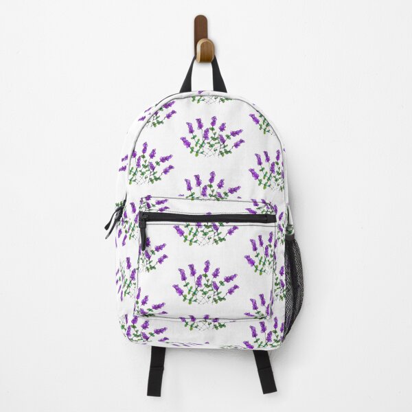 Item preview, Floral purple pattern designed and sold by cuprum.