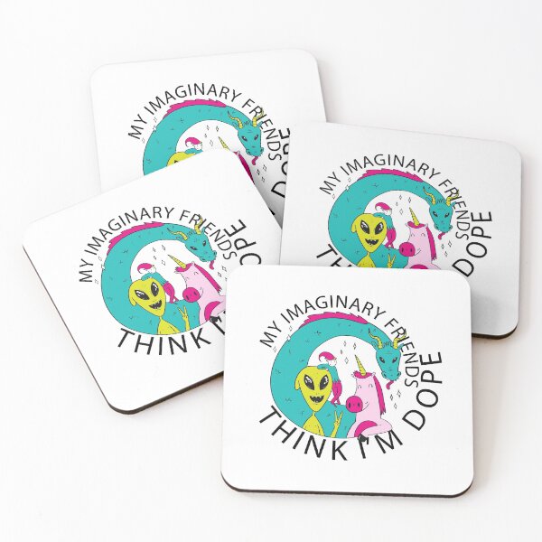 Item preview, My Imaginary Friends think i'am dope  designed and sold by TRIBExSPACE.