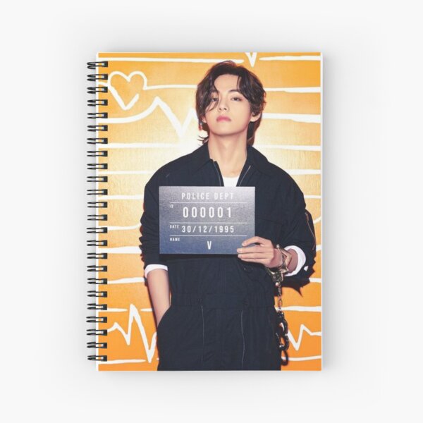 Bts V taehyung Spiral Notebook