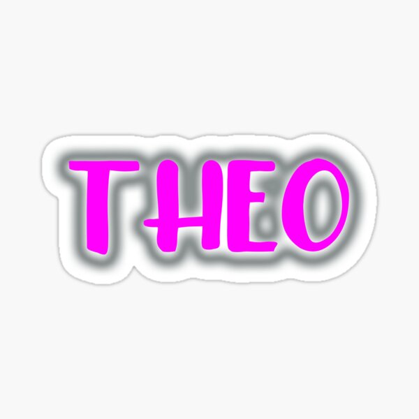 Produits Sur Le Theme Nom De Theo Redbubble